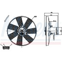 Ventilador, refrigeración del motor