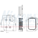 Radiador de aceite, aceite motor