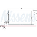 Condensador, aire acondicionado NISSENS 940086