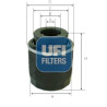 Filtro de aceite UFI 23.494.00