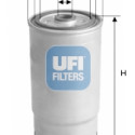 Filtro combustible UFI 24.012.00
