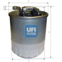 Filtro combustible UFI 24.107.00