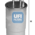 Filtro combustible UFI 24.117.00