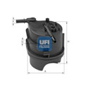 Filtro combustible UFI 24.343.00