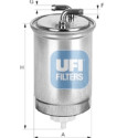 Filtro combustible UFI 24.365.00