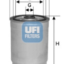 Filtro combustible UFI 24.441.00