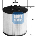 Filtro de aceite UFI 25.063.00