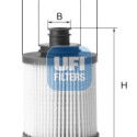 Filtro de aceite UFI 25.118.00