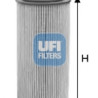 Filtro de aceite UFI 25.165.00