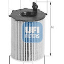Filtro de aceite UFI 25.167.00