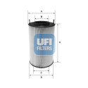 Filtro de aceite UFI 25.201.00
