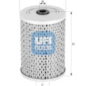 Filtro de aceite UFI 25.530.00