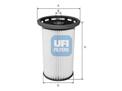 Filtro combustible UFI 26.038.00