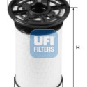 Filtro combustible UFI 26.076.01