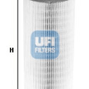 Filtro de aire UFI 27.268.00