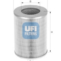 Filtro de aire UFI 27.385.00