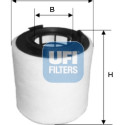 Filtro de aire UFI 27.621.00