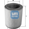 Filtro de aire UFI 27.890.00