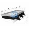Filtro de aire UFI 30.108.00