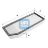 Filtro de aire UFI 30.148.00