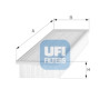 Filtro de aire UFI 30.164.00