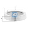 Filtro de aire UFI 30.217.00