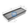 Filtro de aire UFI 30.509.00
