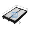 Filtro de aire UFI 30.537.00