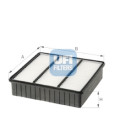 Filtro de aire UFI 30.539.00