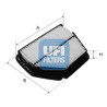 Filtro de aire UFI 30.552.00