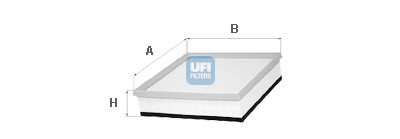 Filtro de aire UFI 30.648.00
