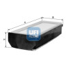 Filtro de aire UFI 30.655.00