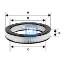 Filtro de aire UFI 30.811.00