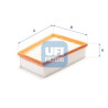 Filtro de aire UFI 30.A70.00