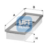 Filtro de aire UFI 30.A74.00