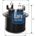 Filtro combustible UFI 31.539.00