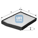 Filtro, aire habitáculo UFI 53.018.00