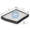 Filtro, aire habitáculo UFI 53.018.00