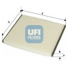 Filtro, aire habitáculo UFI 53.050.00