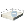 Filtro, aire habitáculo UFI 53.077.00