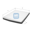 Filtro, aire habitáculo UFI 53.205.00