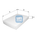 Filtro, aire habitáculo UFI 53.207.00