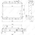 Radiador, refrigeración del motor