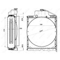 Radiador, refrigeración del motor