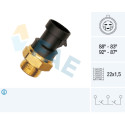 Interruptor de temperatura, ventilador del radiador FAE 37900