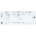 Juego de cables de encendido FAE 85230