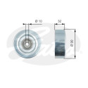 Polea inversión/guía, correa poli V DriveAlign®