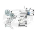 Polea tensora, correa poli V DriveAlign®