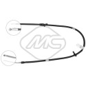Cable de accionamiento, freno de estacionamiento