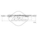 Cable de accionamiento, accionamiento del embrague